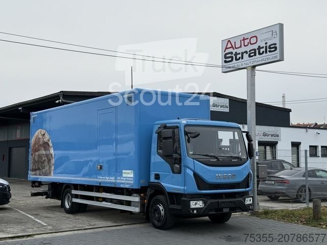 Вантажівка з структурою корпусу IVECO EC ML120E21/P CNG Природний газ клімату 7.2m Koff LBW+door використовується