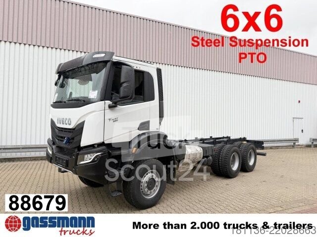 Грузовик шасси Iveco T-Way 360 6x6, вспомогательный привод новый