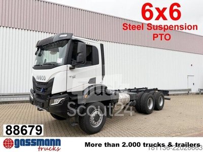 Грузовик шасси Iveco T-Way 360 6x6, вспомогательный привод новый