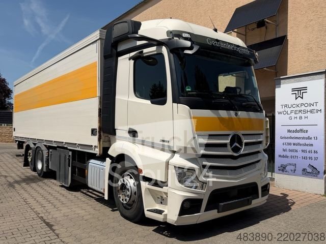 Используемые грузовики с настройкой для напитков MERCEDES-BENZ Actros 2551 / Подъемная ось / Замедление / AHK / LBW