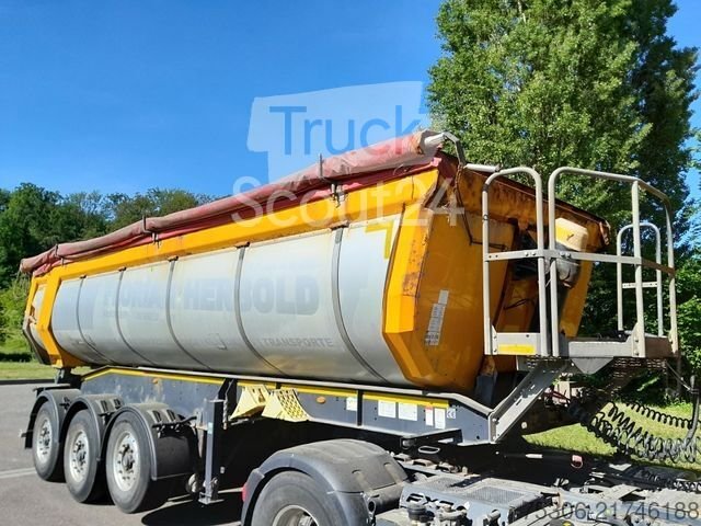 Tilting semi-trailer Thermo Tiling trough 3 axes used