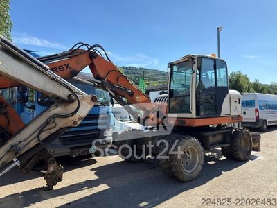 Mobilní rypadlo TEREX TW110 MOBILBAGGER * 2008 * MOTORSCHADEN * použitý