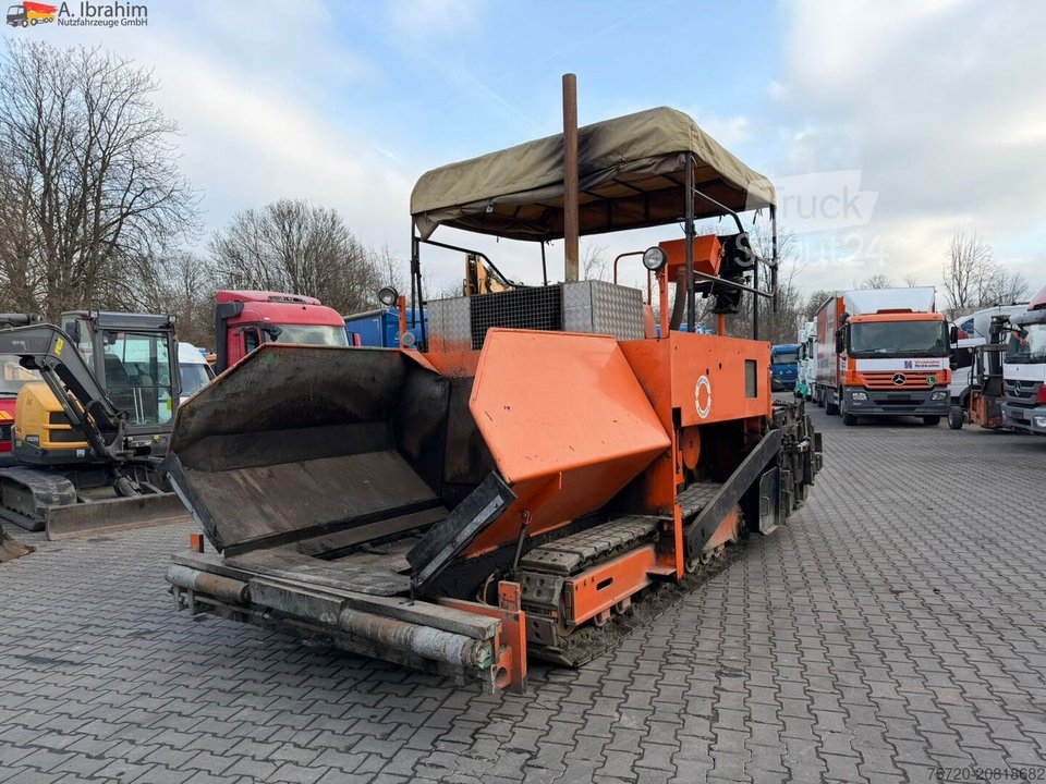 Asphaltfertiger Vögele Super 1500 Deutz Motor | Einbaubreite 6.5 m | deutsche Maschine gebraucht