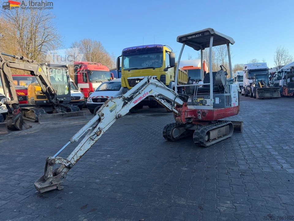 Minibagger Takeuchi TB014 Schnellwechsler | 2xvorhanden gebraucht
