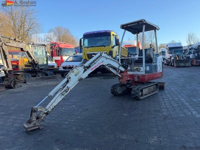 Mini rypadlo Takeuchi TB014 Rychlá výměna 124; 2xforhanden použitý