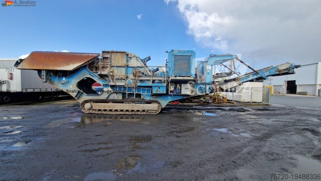 Brechanlage Terex Pegson 1412 Prallbrecher CAT Motor, 328 kw gebraucht
