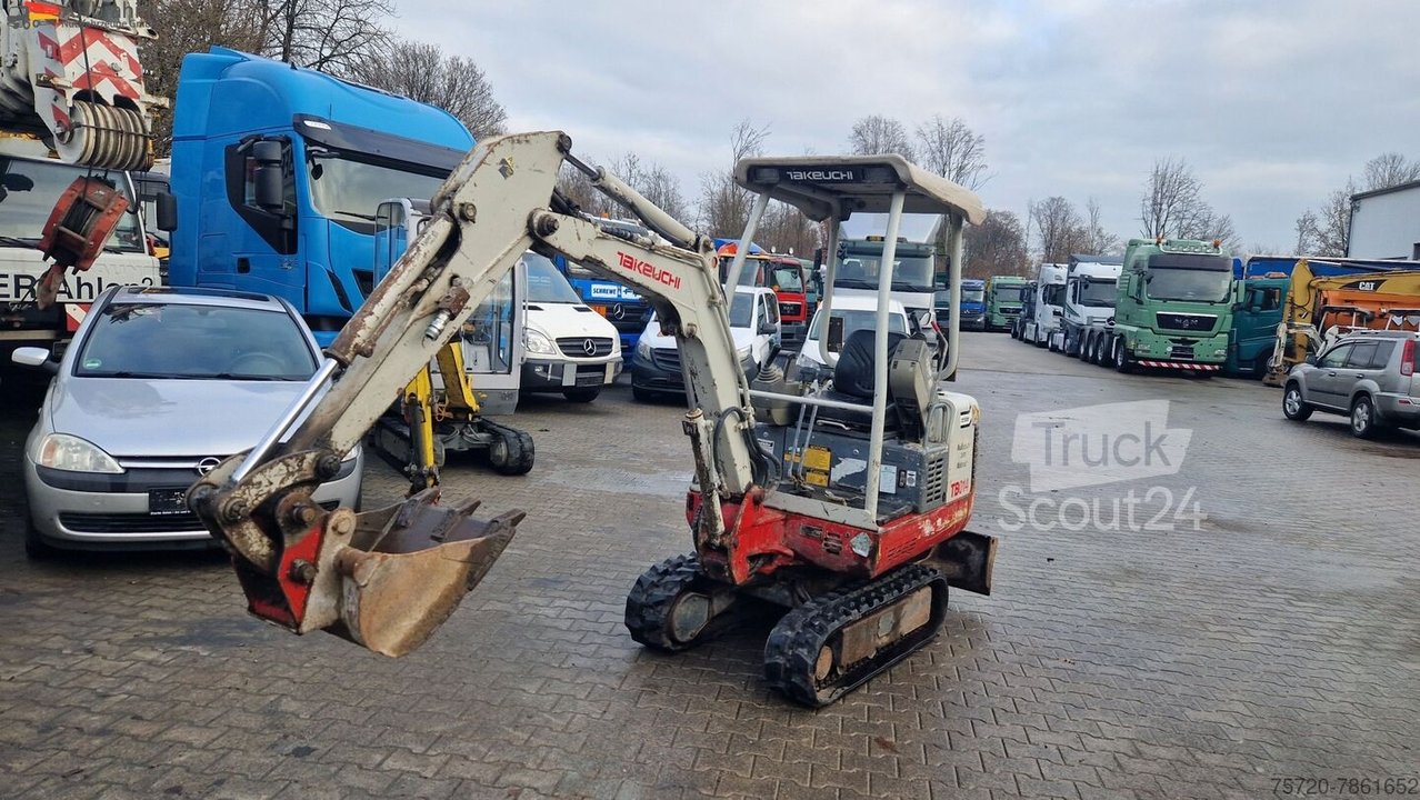 Minibagger Takeuchi TB014 Schnellwechsler | 2 x vorhanden gebraucht