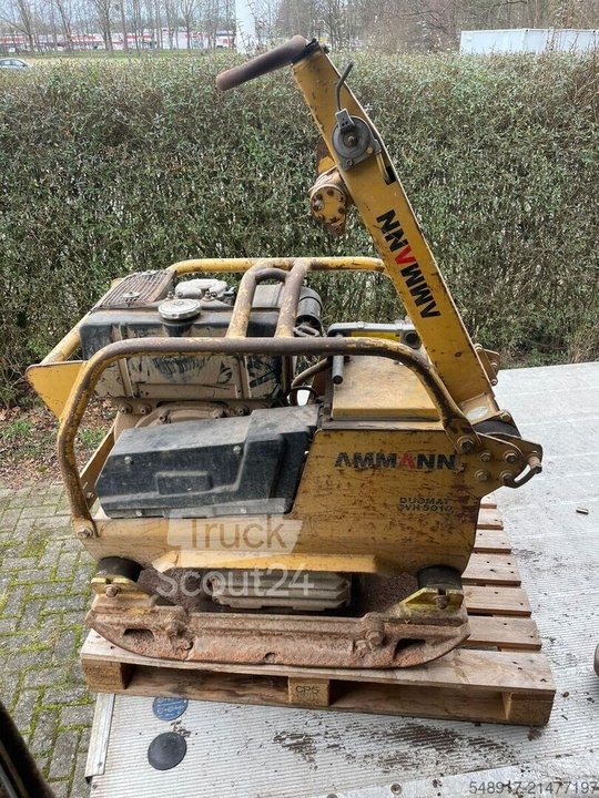Rüttelplatte Ammann Duomat gebraucht