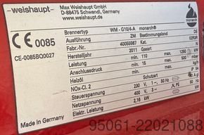 Weishaupt WM-G10/4-A /// 1250kw Weishaupt WM-G10 / 1250 Kw
