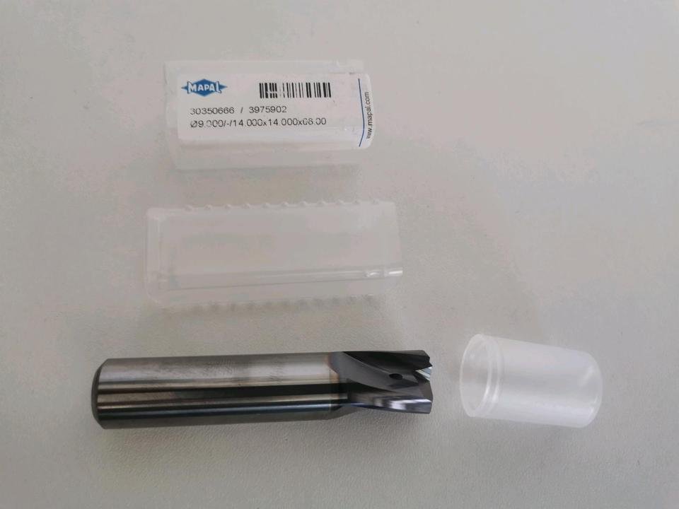 MAPAL 30350666 / 3975902 / 14 mm VHM frézovací fréza, karbidová fréza 14