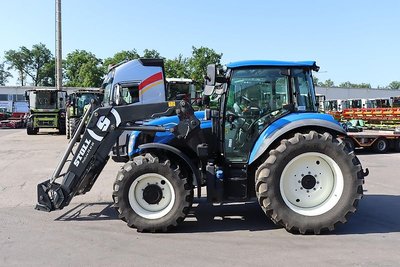 Новый Holland T 5100.FRONTLADER