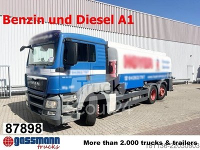 Вантажівка з кузовом бака MAN TGA 26.400 6x2-4 BL, A1, рульовий/ліфтовий осей, ADR, використовується