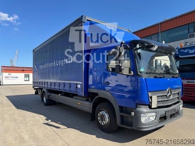 Вантажівка з Pritsche & Plane MERCEDES-BENZ ATEGO 1530 * SCHLAFKABINE * LBW 2 T * KLIMA * використовується