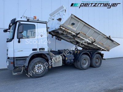 Тристоронній вантажівка Mercedes-Benz Actros 3341 K 6x4 використовується