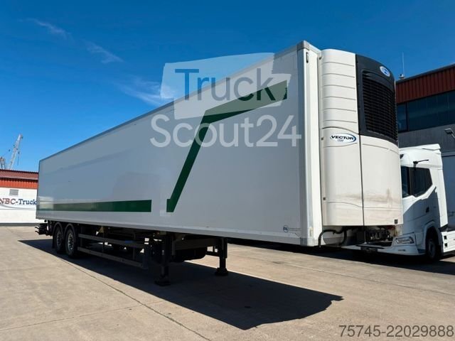 Cooling semi-trailers WEB-TRAILER TKS 18 * KÜHLKOFFER * CARRIER VECTOR 1350 * SAF used