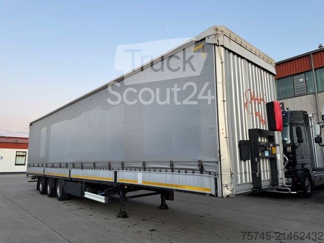 Semitrailers with Pritsche & Plane Tirsan TIRSAN * * BORDWÄNDE * HUBDACH * used
