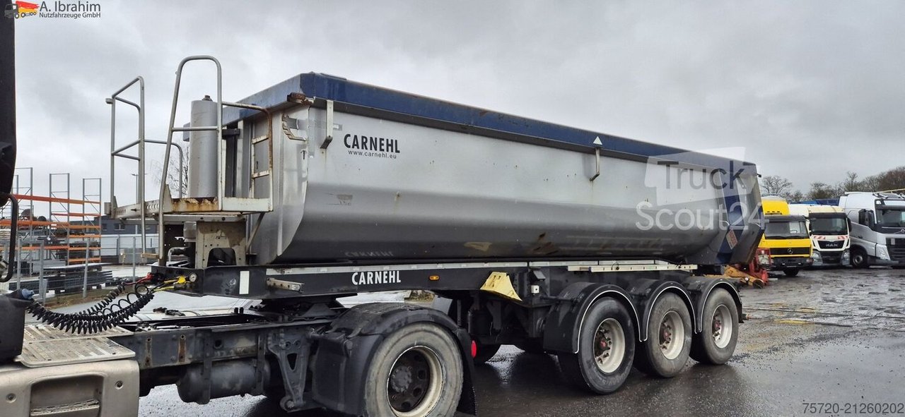 Штан напівпричепи Carnehl CHKS/H Domex Steel Steel Steel Steel Lift axis 24m використовується