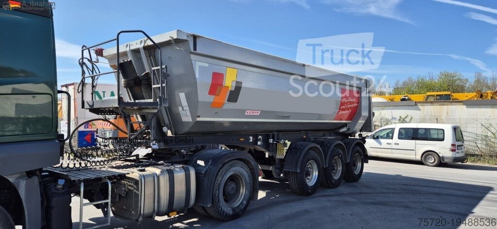 Kipper Semi-trailer Kempf SKM 35/3 24 куб.м, шини нові використовувані