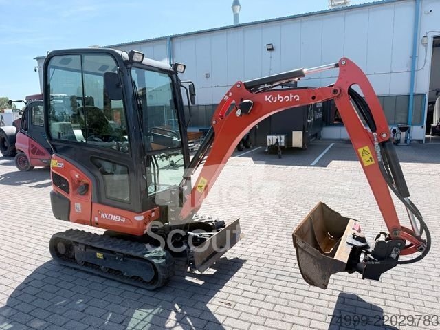 Minibagger KUBOTA Kubota KX 019-4 Minibagger mit Anhänger gebraucht