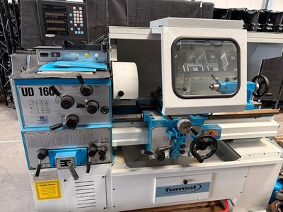 Formát Lathe L + Z Lehrwerkstatt Digitalanzeige UD160