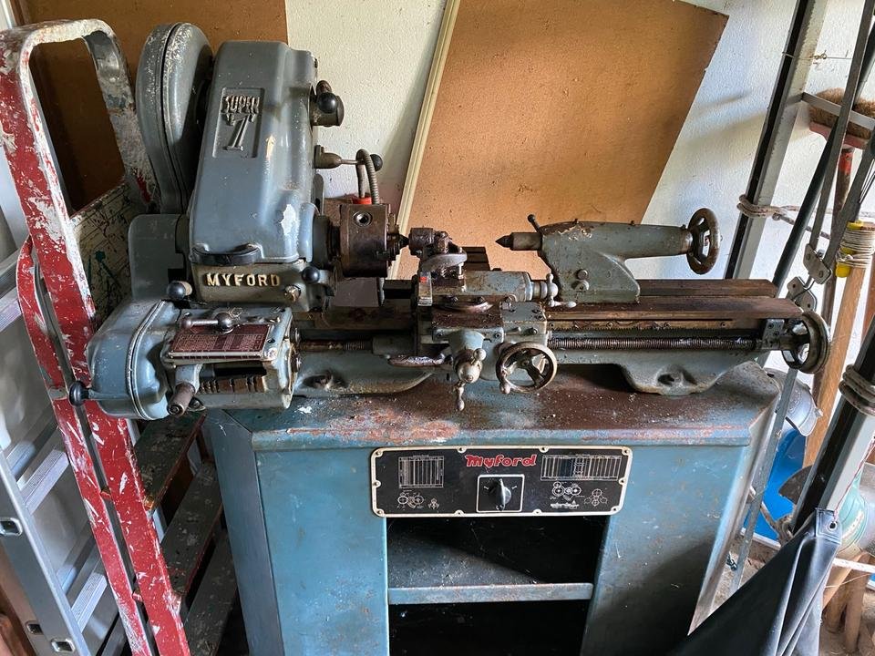 Myford Super 7 Lathe Workbench Lathe