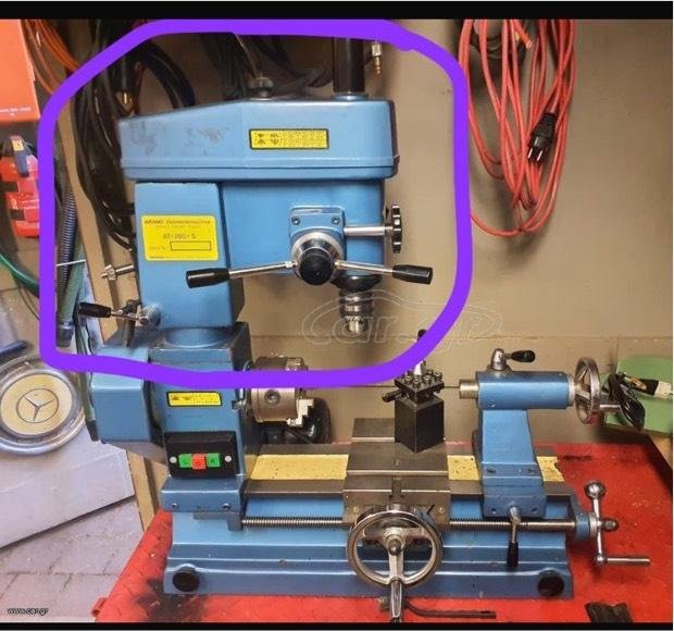 Wiertarka stojąca / Fräser dla maszyny wielofunkcyjnej Wemas 280 Lathe