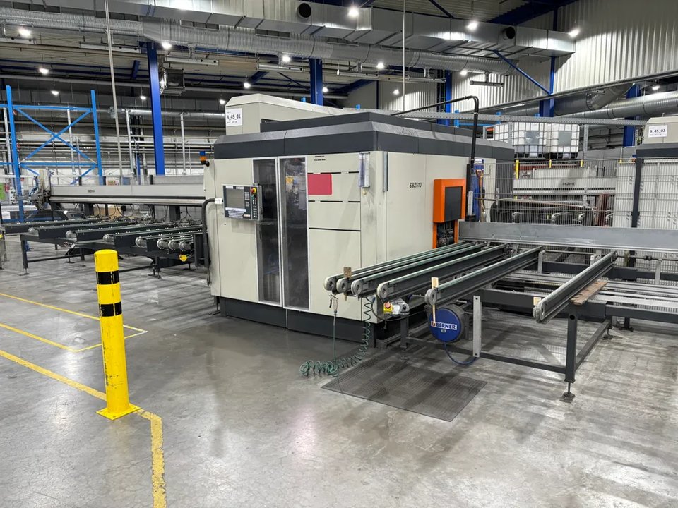 ELUMATEC SBZ 610 CNC обробний центр з фрезерним і пиловим пристроєм
