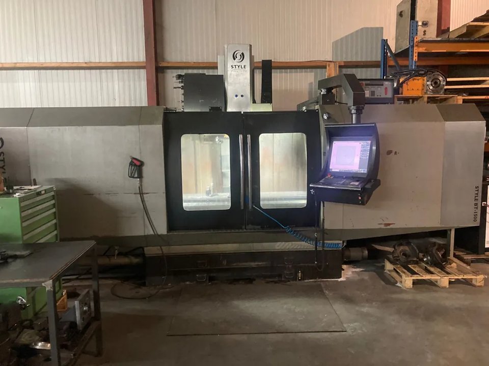 Стиль - 2008 - BT 1500 - CNC Універсальний обробний центр