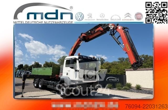 Навантажувач MAN TGS 33.440 6x4 KRAN 28m FUNK+Jib+Seilwinde 5./6 використовується