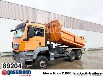 Spezial-LKW MAN TGS 33.440 6x6 BB, Stahlmulde ca. 10m , hydr. gebraucht
