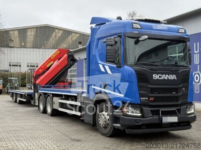 Autokran SCANIA R500 6x4 Pritsche mit Kran Palfinger PK53002 SH gebraucht