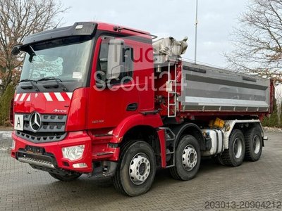 Dreiseitenkipper LKW MERCEDES-BENZ Arocs 3243 8x4 Kipper Schwarzmuller Bordmatik gebraucht