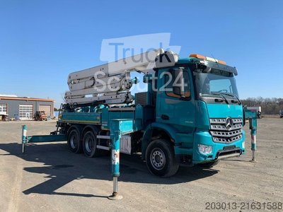 Betonpumpen-LKW MERCEDES-BENZ AROCS 2636 6x4 Euro 6 Betonpumpe SERMAC 5Z33 gebraucht