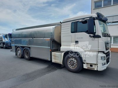 LKW mit Tankaufbau MAN TGS 26.480 6x2  Hydrodrive - 3 Kammern - 17000L gebraucht