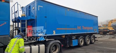 Kipper Semi-trailer H&W 55 cbm тентування кашель, верхній стан