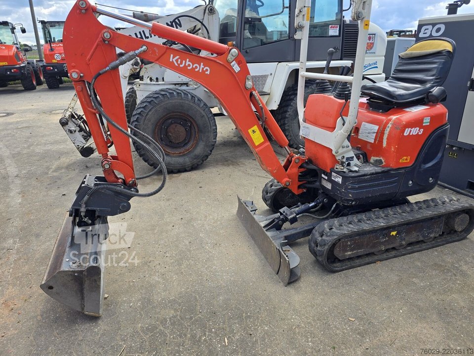 Minibagger Kubota U10-3 gebraucht
