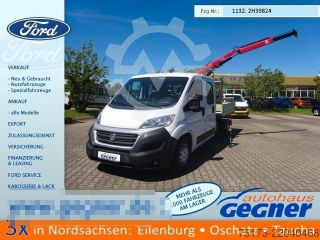 FIAT Ducato Maxi Doka Pritsche Fassi погрузочный кран
