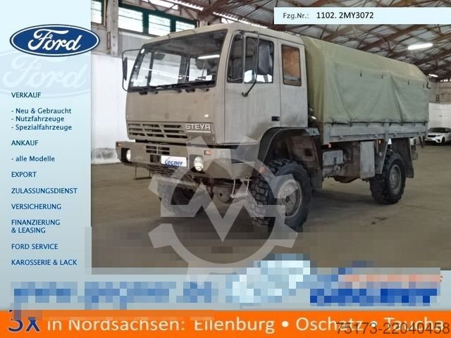 STEYR 12 M18/4x4 Pritsche Plane