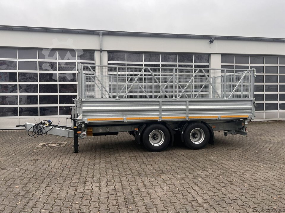 Möslein TTD 19 AB 19 t Tandem Kipper Tieflader, крепление BreitbereifeGitter
