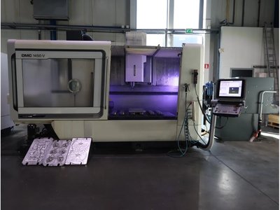 2015 DMG Mori DMC1450V CNC Вертикальні обробні центри