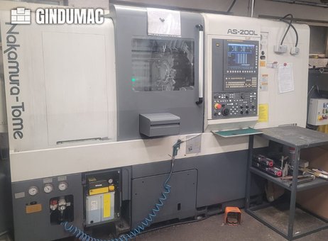 NAKAMURA-TOME AS-200L CNC токар