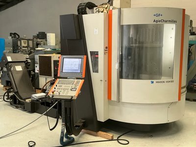 2010 AgieCharmilles Mikron HSM 800 Vertikale Maschinenzentren