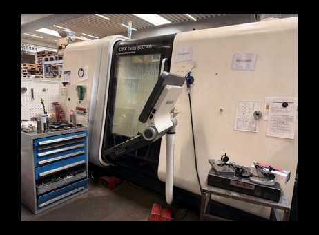DMG MORI CTX Бета 800 4a ЧПУ верстат