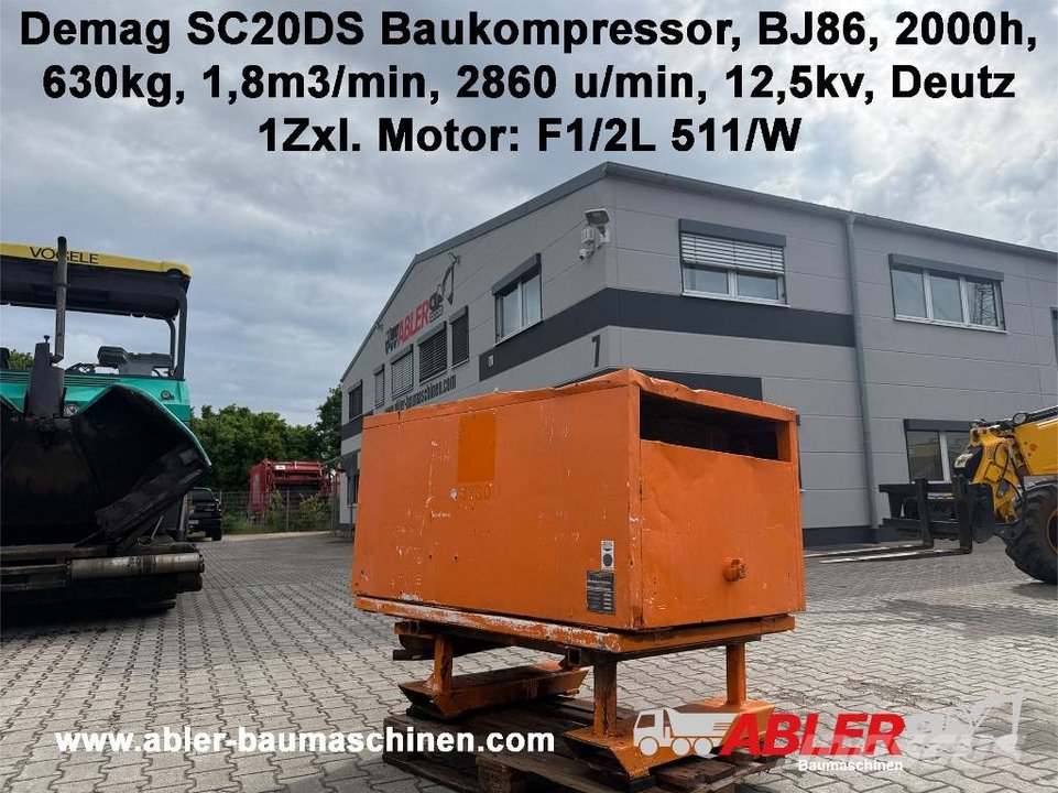 Demag SC20DS Baukompressor