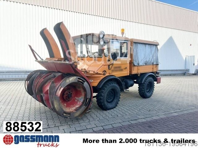 Unimog U52 411 4x4, Schmidt Snow Mill з Сепаратмотором