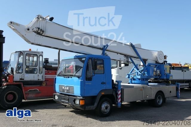 MAN 8.180 LE,Klaas 28-34, 34m,Seilwinde,1.046 hd. Використовується