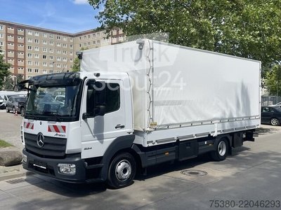 Транспортер з Pritsche & Plane mercedes-benz ATEGO 824 1.HAND*KLIMA*WEBASTO*NAVI*TOP* використовується