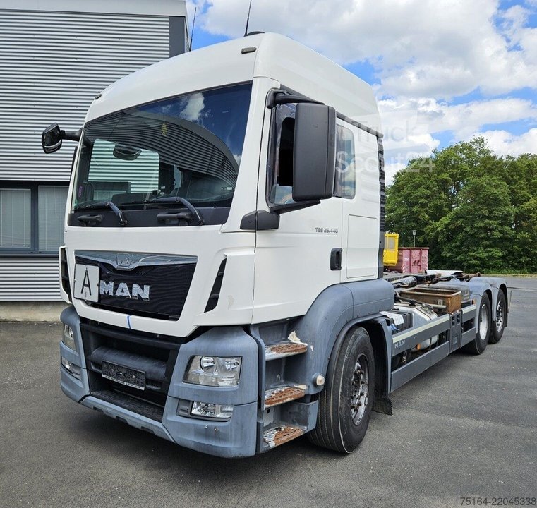 Abrollkipper MAN 26.440 6x2 BL mit Lenkachse gebraucht