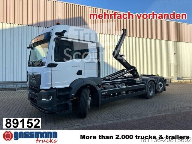 Abrollkipper MAN TGS 26.480 6x2-4 BL CH, 3x VORHANDEN! Lenk-/Lift, neu