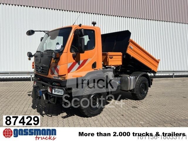 Unimog U 20 U405/70 4x4, Kipper, Зимова тарілка